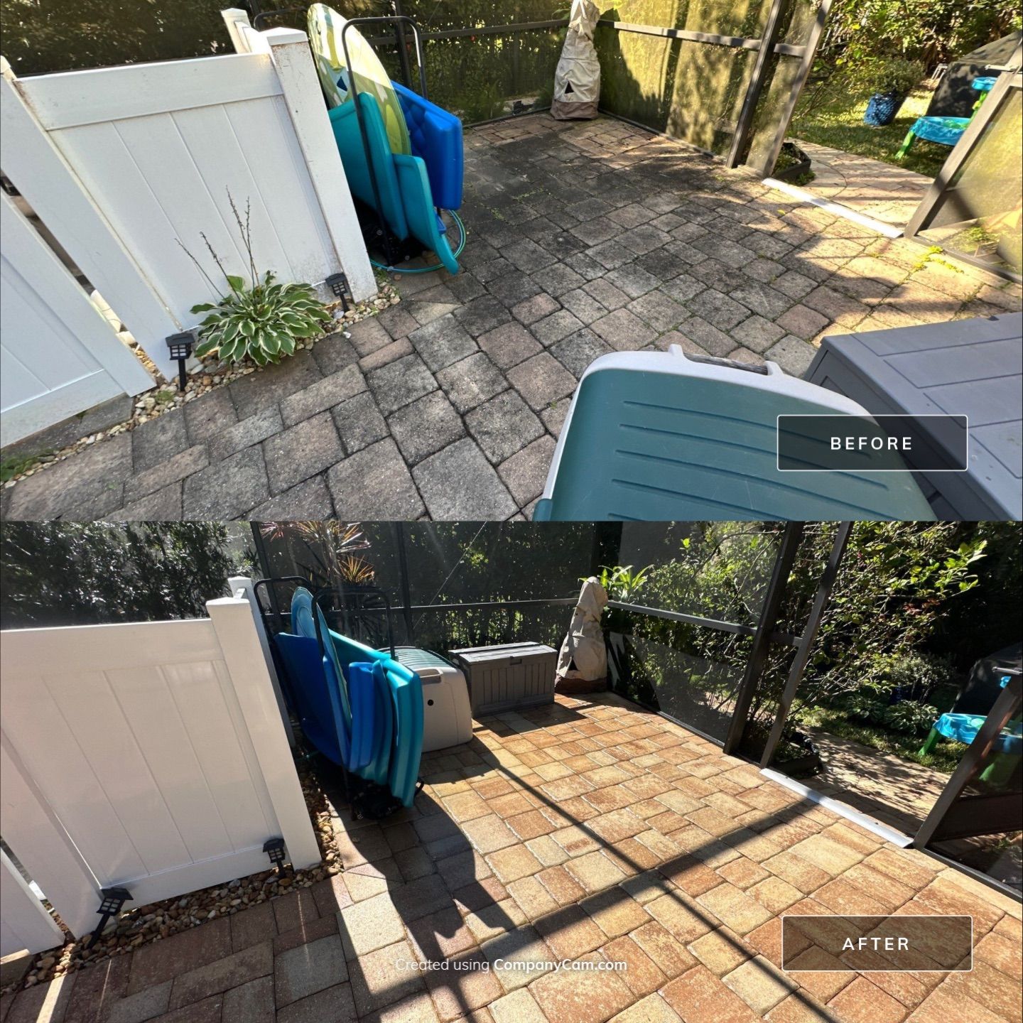 Lanai Cleaning & Pool Cage Restoration – Nocatee, FL