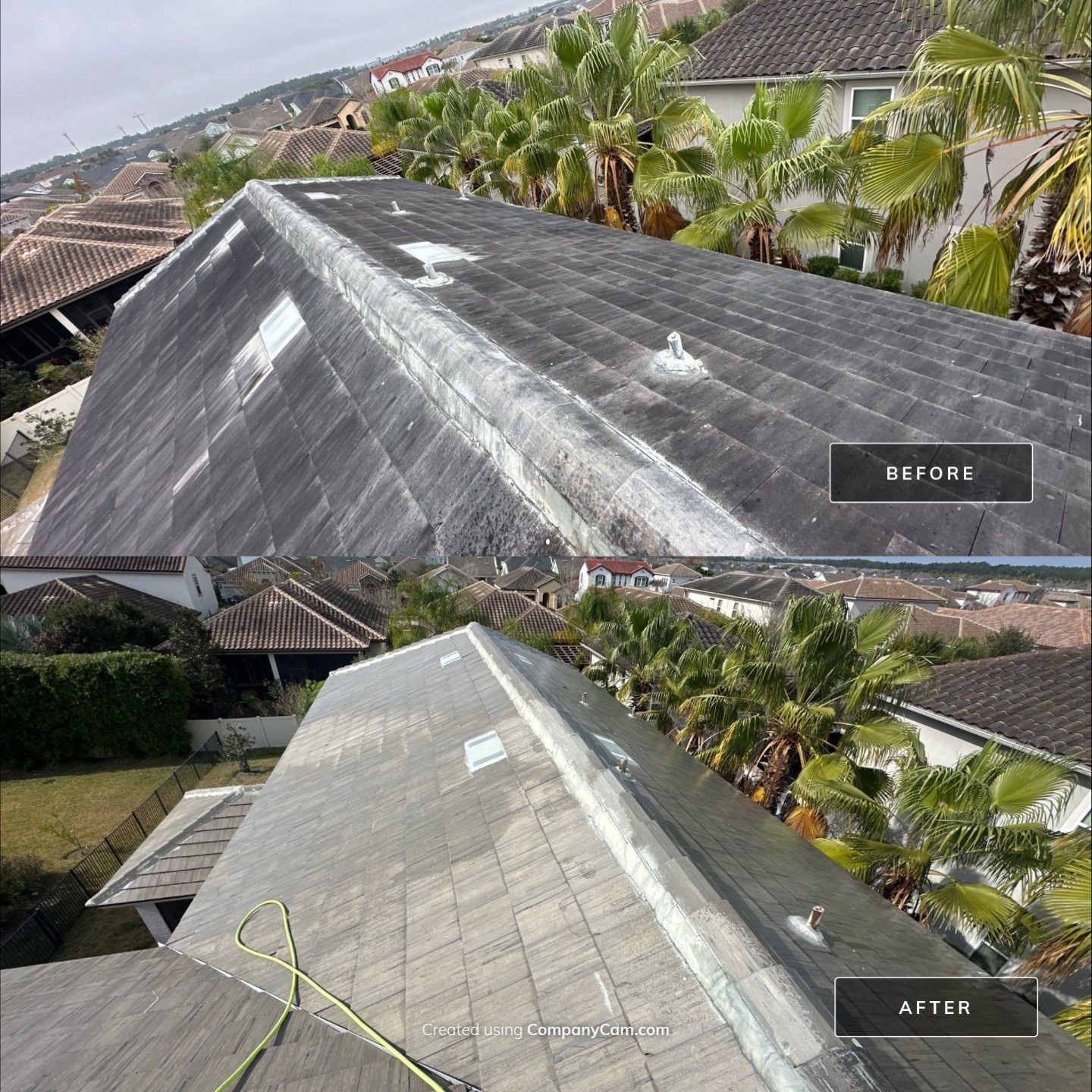 Tile Roof Soft Wash in Nocatee – Sienna Neighborhood (Pienza Avenue)